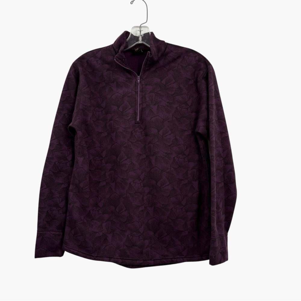 REI Vintage 1/4 Zip Sweatshirt in Purple Women’s Size M